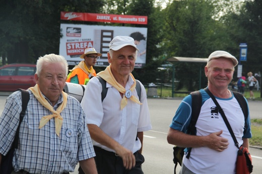 71. Pielgrzymka Rybnicka - dzień drugi (Górniki - Tarnowskie Góry)