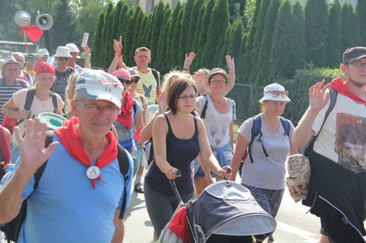 71. Pielgrzymka Rybnicka - dzień drugi (Górniki - Tarnowskie Góry)