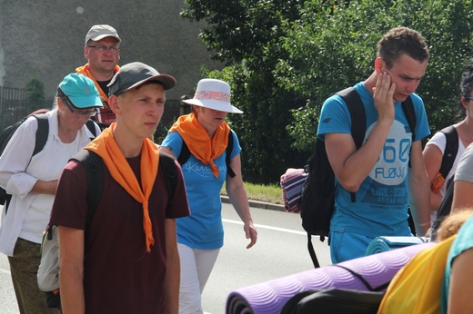 71. Pielgrzymka Rybnicka - dzień drugi (Górniki - Tarnowskie Góry)