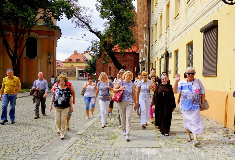 Rodacy z Białorusi zwiedzają