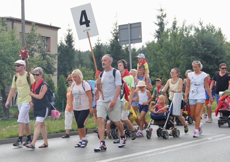 71. Pielgrzymka Rybnicka - dzień trzeci (Tarnowskie Góry - Miotek)