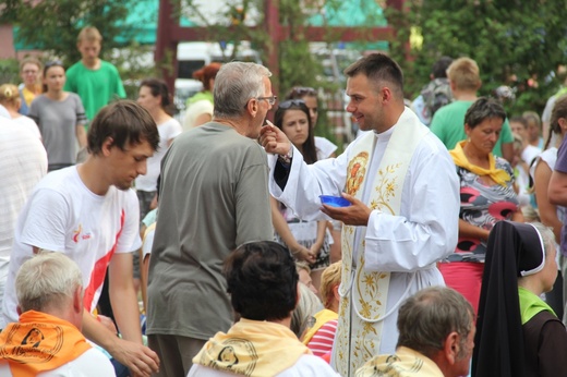 71. Pielgrzymka Rybnicka - dzień trzeci (Msza św. w Miotku)