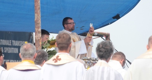 Przyczepa jako prezbiterium