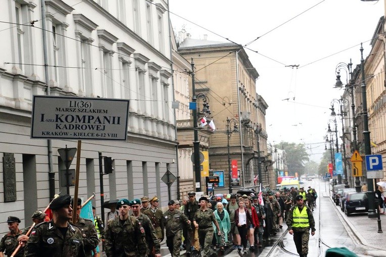 Wymarsz 51. Marszu szlakiem I Kompanii Kadrowej