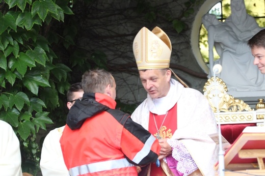 Msza Święta na rozpoczęcie 25. pielgrzymki diecezjalnej na Jasną Górę