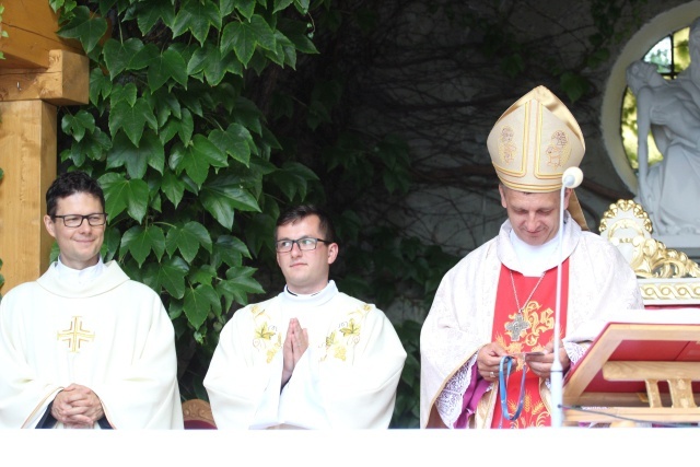 Msza Święta na rozpoczęcie 25. pielgrzymki diecezjalnej na Jasną Górę