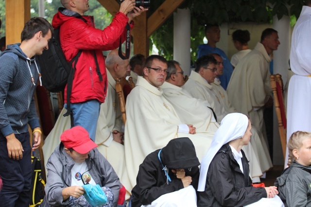 Msza Święta na rozpoczęcie 25. pielgrzymki diecezjalnej na Jasną Górę