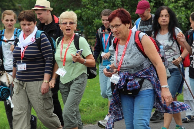 25. Pielgrzymka Cieszyńska w drodze na Jasną Górę