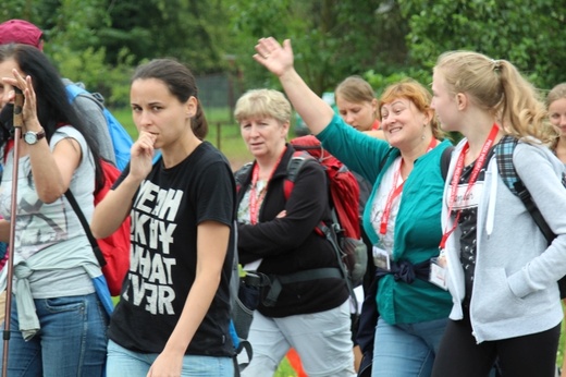 25. Pielgrzymka Cieszyńska w drodze na Jasną Górę