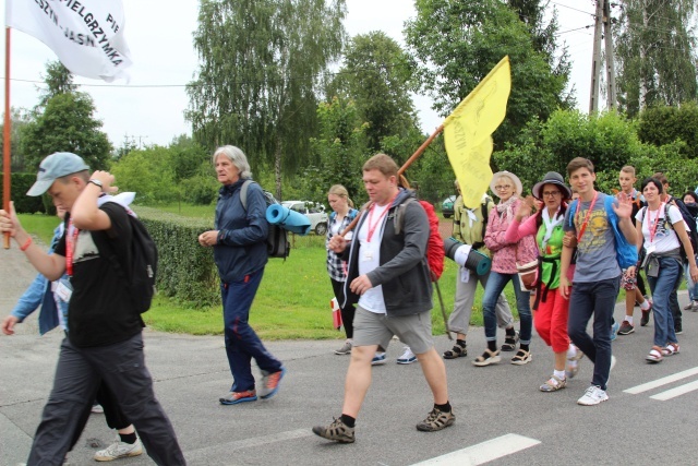 25. Pielgrzymka Cieszyńska w drodze na Jasną Górę