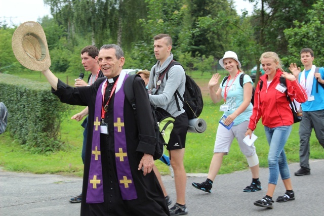 25. Pielgrzymka Cieszyńska w drodze na Jasną Górę