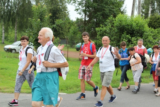 25. Pielgrzymka Cieszyńska w drodze na Jasną Górę