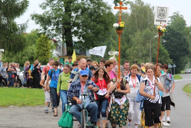 25. Pielgrzymka Cieszyńska w drodze na Jasną Górę