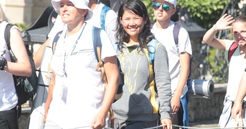 Msza niedzielna nas szlaku