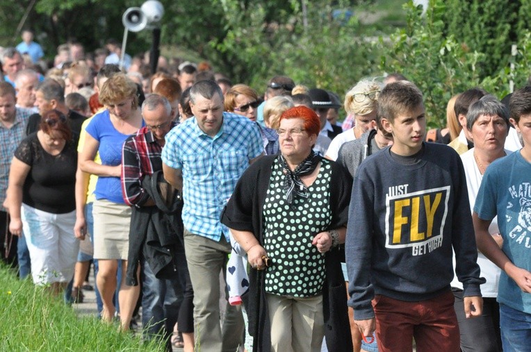 Różaniec trzeźwych w Kamionce Wielkiej