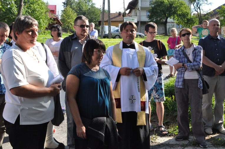 Różaniec trzeźwych w Kamionce Wielkiej