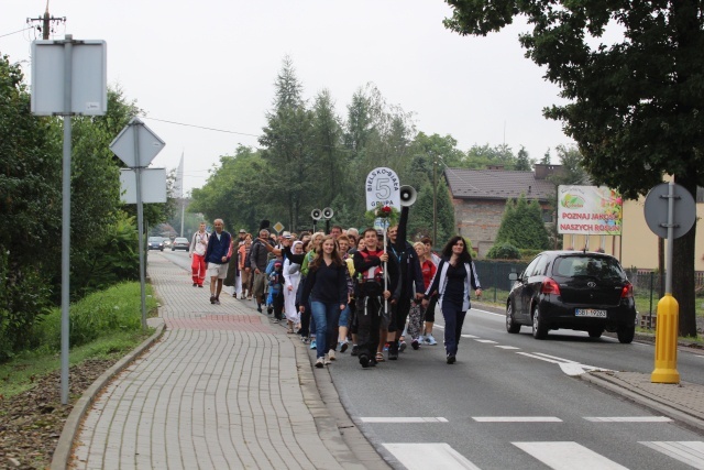 Pątnicy jasnogórscy w Pisarzowicach i Wilamowicach