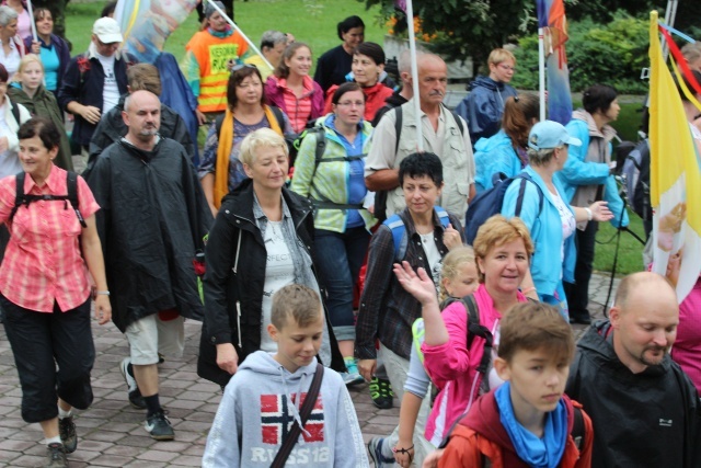 Pątnicy jasnogórscy w Pisarzowicach i Wilamowicach