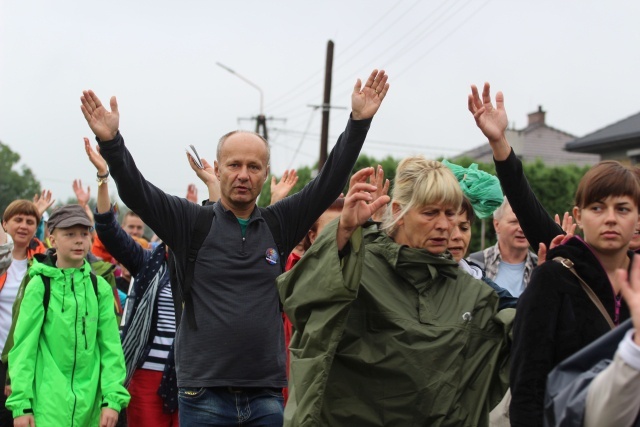 Pątnicy jasnogórscy w Pisarzowicach i Wilamowicach