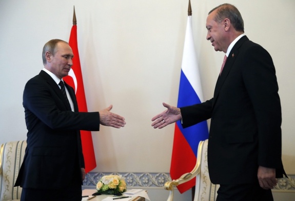 Spotkanie Putin - Erdogan