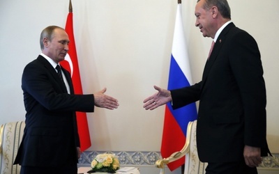 Spotkanie Putin - Erdogan