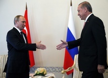 Spotkanie Putin - Erdogan