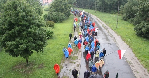 Wejście na Jasną Górę cz. 2