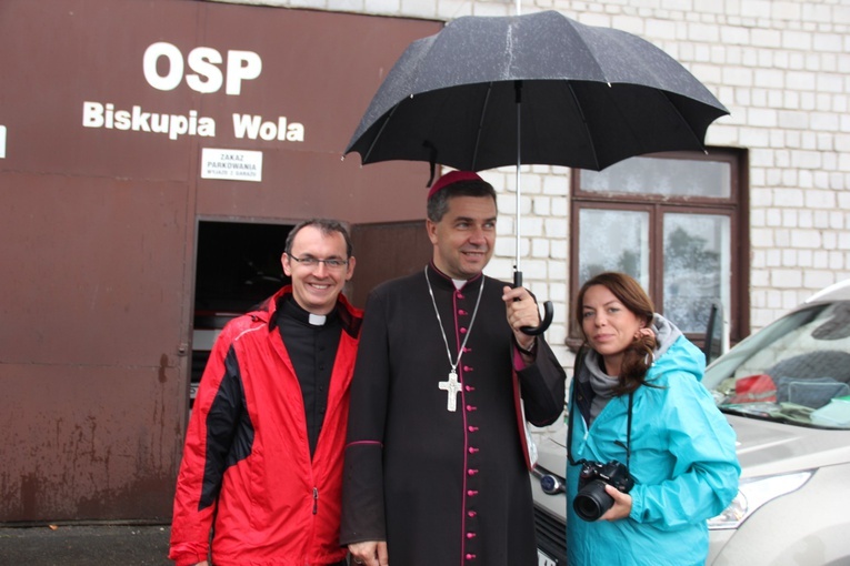 Msza św. w Biskupiej Woli podczas XXI ŁPPM