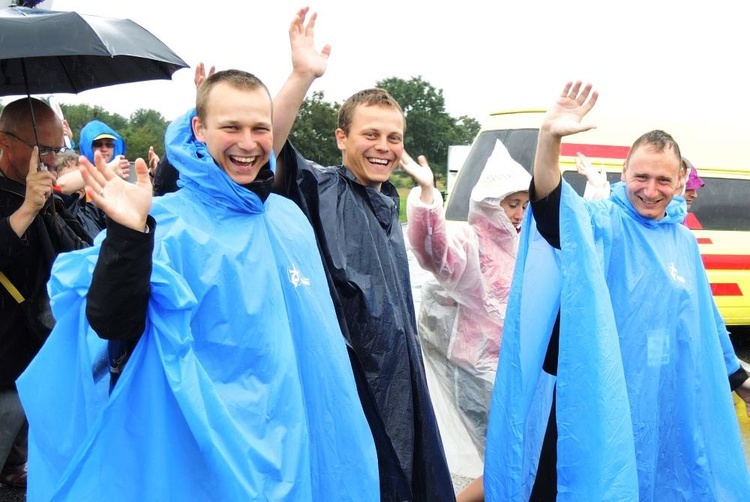 Przedostatni - deszczowy - dzień pielgrzymowania