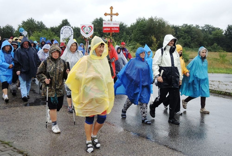 Przedostatni - deszczowy - dzień pielgrzymowania