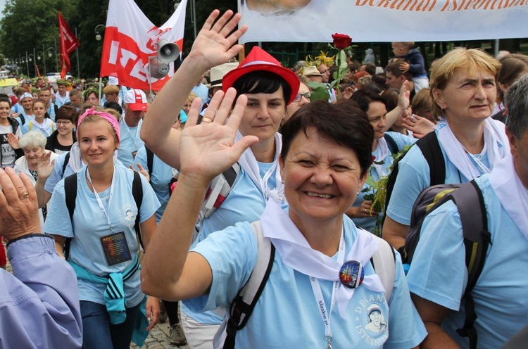 25. Piesza Pielgrzymka Diecezji Bielsko-Żywieckiej - już na Jasnej Górze