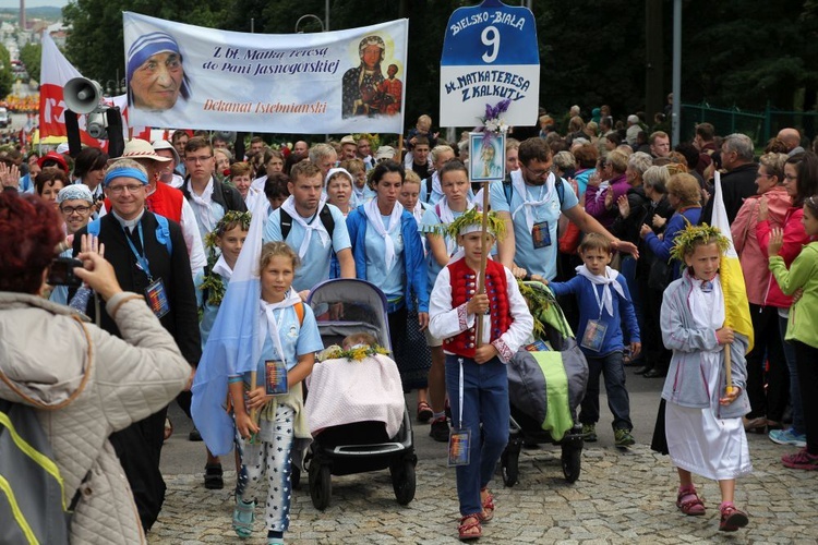 25. Piesza Pielgrzymka Diecezji Bielsko-Żywieckiej - już na Jasnej Górze