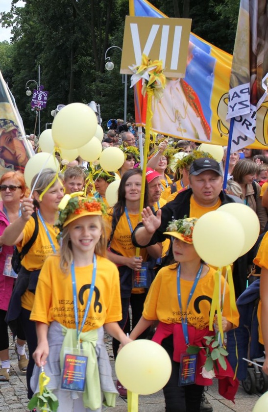 25. Piesza Pielgrzymka Diecezji Bielsko-Żywieckiej - już na Jasnej Górze