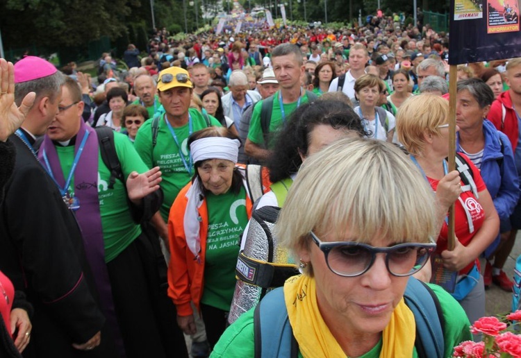 25. Piesza Pielgrzymka Diecezji Bielsko-Żywieckiej - już na Jasnej Górze