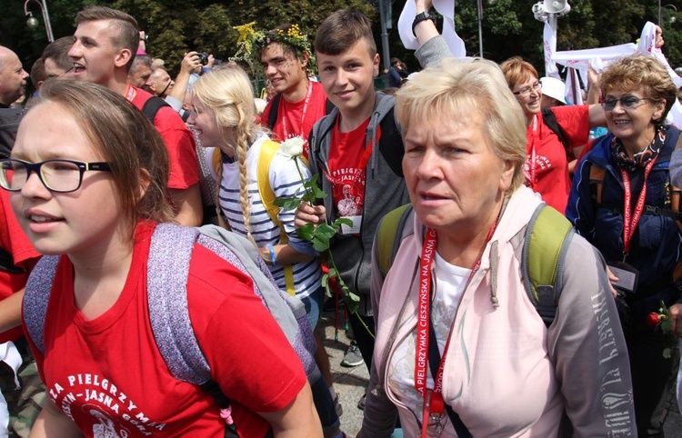 25. Piesza Pielgrzymka Cieszyńska - już na Jasnej Górze