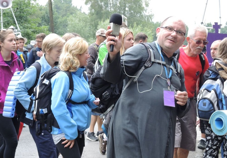 Jasna Góra już niedaleko - ostatni dzień pielgrzymowania