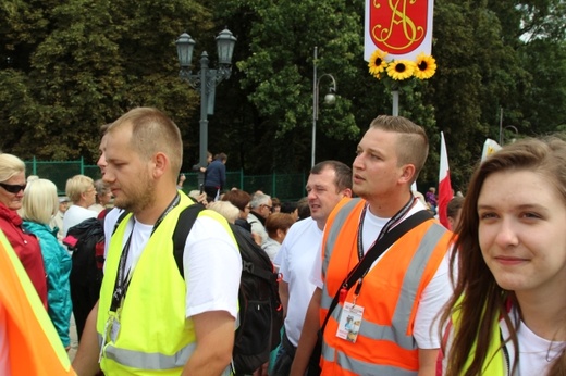 Powitanie 30. Pieszej Pielgrzymki Andrychowskiej na Jasnej Górze