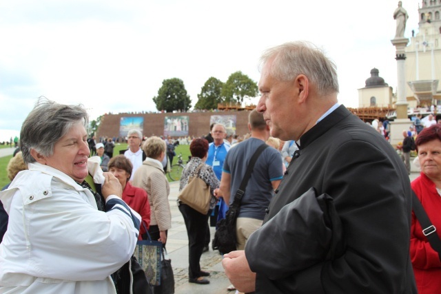 Powitanie 33. Pielgrzymki Oświęcimskiej na Jasnej Górze