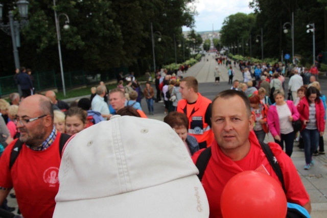 Powitanie 33. Pielgrzymki Oświęcimskiej na Jasnej Górze