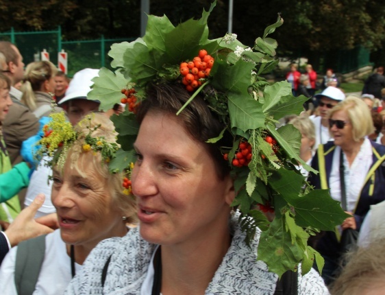 Powitanie 15. Pieszej Pielgrzymki Czechowickiej na Jasnej Górze