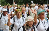 Powitanie 15. Pieszej Pielgrzymki Czechowickiej na Jasnej Górze