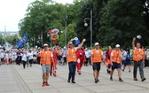 Powitanie 15. Pieszej Pielgrzymki Czechowickiej na Jasnej Górze