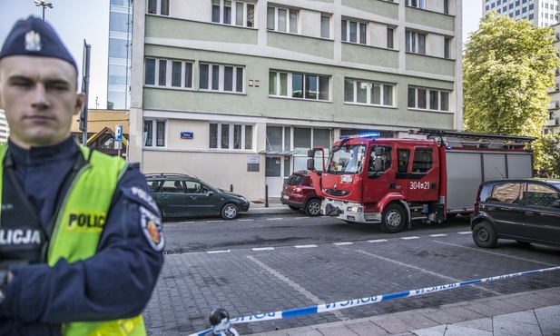 Wybuch gazu w centrum Warszawy