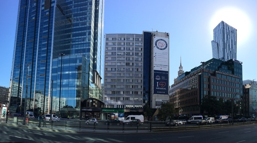 Wybuch gazu w centrum Warszawy