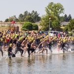 Zawody triatlonowe w Kraśniku