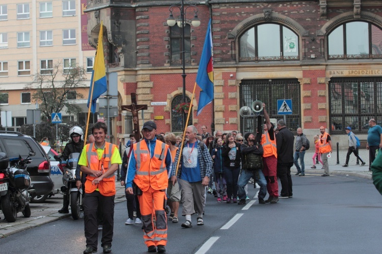 Początek pielgrzymki krzeszowskiej