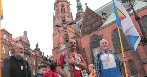 Początek pielgrzymki krzeszowskiej