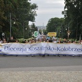 Wejście 34. Pieszej Pielgrzymki na Jasną Górę