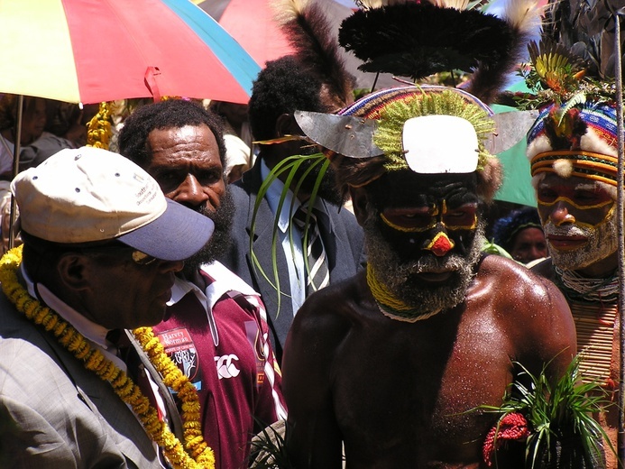 Misjonarz w Papui-Nowej Gwinei