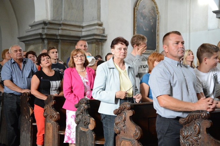 Pierwsza Eucharystia pielgrzymkowa